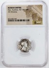 Marcus Mar  Aurelius 161-180 Ad Roman Empire Silver Ar Denarius Genuine Coin Ngc