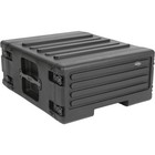 Skb 1skb-r4u 4u 19 75  Deep Roto-molded Rolling Audio Rack Case