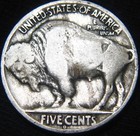 Original Tougher Date 1919-d Buffalo Nickel 5   Free Shipping  Lf96ty