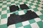 17-22 F250 Oe Black Super Crew Lf Rf Front Lr Rr Rear All Weather Floor Mats Set