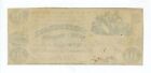 1861 T-28  10 The Confederate States Of America Note - Civil War Era