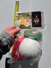 Rare Leewards Musical Santa Ball Sequin Bead Large Christmas Ornament Kit Mcm