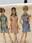 Simplicity Sewing Pattern 8285 Misses Dress Size 12 Bust 34 Uncut  Vintage 1969