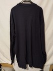 Rasco Fr Men s Long-sleeve Flame Resistant Henley Work Shirt In Navy Blue 3xl