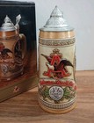 Anheuser-busch Tomorrow s Treasures Lidded Beer Stein Limited Edition In Box