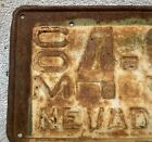 Vintage 1932 Nevada License Plate