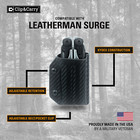 Clip   Carry Kydex Multitool Sheath Fits Leatherman Surge - Usa Made