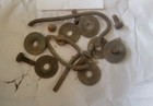 Nuts Bolts   Washers From Electric Signal Fence Berlin Wall Area 1980s W  Photo