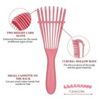 Detangling Brush For Curly Hair With Revolutionary Design Painless Tangle Free