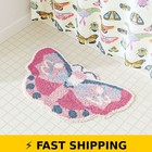 Mainstays Kids Butterfly Bath Rug 34  X 20 