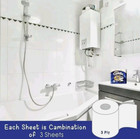 120 Bulk Buy Softesse Cuddle Unscented Soft Quilted Toilet Rolls - 3 Ply Toilet