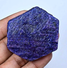 635 00 Ct Natural Nigerian Blue Sapphire Certified Specimen Faceted Rough