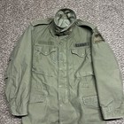 Vintage M65 Field Jacket Size Small Od Green Og 107 1970s Military Usgi Us Army