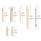 Clay Tools 12pcs Pottery Clay Sculpting Tool Set