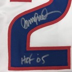 Framed Autographed signed Ryne Sandberg Hof 35x39 Chicago White Jersey Jsa Coa
