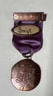 Antique Lake Superior Mining Institute Copper Medal Badge 1906 W Original Box