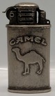 Vintage Camel Windproof Lighter   Burnished Finish   Excellent Working Condition
