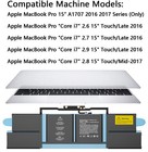 New Genuine A1820 Battery For Apple A1707 Macbook Pro 15  Mlh32ll a 2016 2017