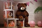 Cute Giant Teddy Bear Big Huge Stuffed Animal Large Soft Plush Toy - Chocolate