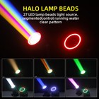 2pack Mini7r 230w Moving Beam Head Light Stage Halo Light Dmx With Flight Case