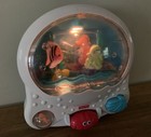 Vintage Fisher-price Ocean Wonders Aquarium Crib Toy Lights Sounds Fish No Music
