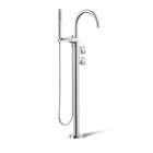 Kohler T77984-9-cp Components Floor Standing Tub Filler Faucets  Polished Chrome