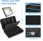 Digicharge Black Hard Carrying Case For Garmin Drive 53 52 51 Drivesmart 55 50