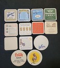 13 Vintage Beer Mats Deckel Various Special Brews