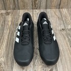 New Mens Adidas The Road Shoe Bike Shoes Black White Fw4457 Size 12 5