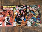 Web Of Spider-man Mixed Lot Of 9 Vintage Ungraded Very Good 1987