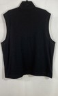 Johnston   Murphy Men s Charcoal Brown Reversible Full Zip Vest Xl Nwt