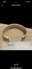 Taxco Braided Sterling Silver 925 Small Wrist Bracelet Cuff Mexico Signed Tv-45