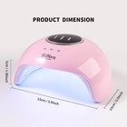Nail Lamp For Gel Polish  18 Led Professional Nail Dryer Uv Led Nail Lamp With 3