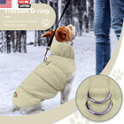 Winter Warm Dog Jacket For Small Medium Dogs Cat Cold Weather Coats With Harness