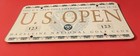 1991 Us Open Golf Championship Booster License Plate Hazeltine Chaska Mn Steel