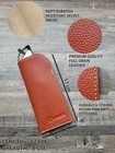 Full Grain Leather Glasses Case 2-pack   Leather Eyeglass Pouch  Sunglasses Case