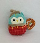 Squishmallows 6    Winston The Owl Scarecrow Nwt