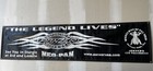 2001 Sturgis Rally Giant 8ft Vinyl Banner - Panzer Motorcycle - Wicked Ride Usa
