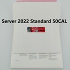 Microsoft Windows Server 2022 Standard 16-core 50 Cals Dvd With Key Sealed Us