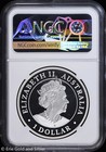 2020-p  1 Australia Emu 1 Oz Silver Coin Ngc Pf 70 Uc   Fr Pr