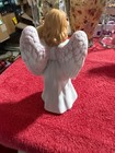 Vintage Homco  1434 Guardian Angel With Baby Porcelain Figurine  mm 59 