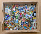 Lot Of 300  Vintage   Modern Lapel Pins - Assorted Designs Themes - Collectibles
