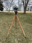 Antique W    L  E  Gurley Surveying Transit Usbr 5470 W box   Wood Tripod
