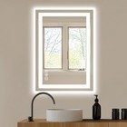 20 x28 led Bathroom Mirror With Anti-fog And Backlit Memory Tempered Glass