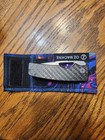 Oz Machine Co Standard Size Roosevelt Smooth Carbon Fiber W skeleton Milled Lock