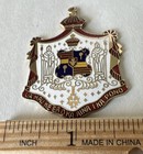 Hawaii State Seal Coat Of Arms Enamel Pendant Charm  ua Mau Ke Ea O Ka Aina   U