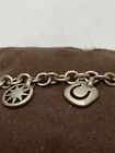 Tiffany And Co  Sterling Silver Open Charm Bracelet 1pc W  Coa 42 0g