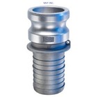 3  Type E Camlock Male Adapter X Hose Barb Aluminum Hose Fitting E300ial