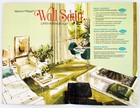 Vintage 1973 Regal Wall Satin Benjamin Moore Paint Color Chip Sample Brochure