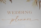 Zicoto Boho Wedding Planner Organizer Notebook Undated Bridal Planning Book